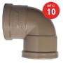 Imagem de Kit C/ 10 Joelho Soldavel 90 50mm Multilit