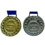 Imagem de Kit C/10 Medalhas de Ouro + 10 Medalhas de Prata M30 Crespar