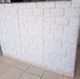 Imagem de Kit C/ 10 Placas Revestimento Parede Alto Relevo Painel 3d cobre 2,5m²  (nature branco) 