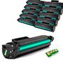 Imagem de Kit C/ 10 Toner W1105 Compatível 105A  M107A M107W M135A M135W Com Chip