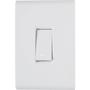 Imagem de Kit c/ 10 uni Conjunto Interruptor Simples 10A 4x2 - Tramontina Liz Branco