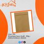 Imagem de Kit C/100 Envelopes Saco Kraft Natural 229mm X 324mm - Cabe A4 -Envio Imediato