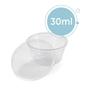 Imagem de Kit C/100 Molheiras Descartável Porta Molhos Delivery 30Ml