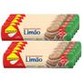Imagem de Kit c/10un Biscoito Recheado Limão Zero Açúcar LOWÇÚCAR 120g