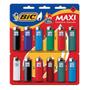 Imagem de Kit C/ 12 Isqueiro Bic Maxi Grande