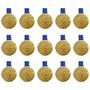 Imagem de Kit C/15 Medalhas de Ouro M43 Honra ao Mérito Com Fita Azul