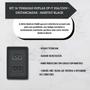 Imagem de Kit C/16 Tomadas 20a Com Placa Habitat Black Fame