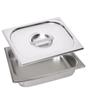 Imagem de Kit C/ 18 Cubas Gn 1/2 X 100mm Com Tampa Buffet Rechaud