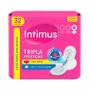 Imagem de Kit C/2 Absorvente Tripla Proteção Extra Suave Com Aba Intimus 32un