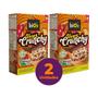 Imagem de Kit c/ 2 Cereal Matinal Orgânico Sem Glúten Cenoura, Beterraba, Cacau e Caramelo biO2 Vegan Crunchy 200g