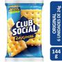 Imagem de Kit c/ 2 Club Social biscoito salgado original 144g