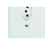 Imagem de Kit C/2 - Conjunto Perlex''Branca''Com Placa(1Tomada 10A)...