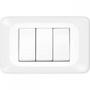 Imagem de Kit C/2 - Conjunto Pial Pop 4X2 Branco Com Placa (3Simple...