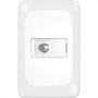 Imagem de Kit C/2 - Conjunto Pial Pop Conector P/Ant.Tv Lgx060 Branco