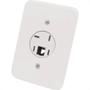 Imagem de Kit C/2 - Conjunto Radial Pollar 1402024 1Tomada Fone Rj11