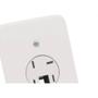 Imagem de Kit C/2 - Conjunto Radial Pollar 1402024 1Tomada Fone Rj11