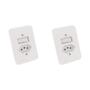 Imagem de Kit C/2 - Conjunto Radial Pollar 1901218 1S 1Tomada 20A