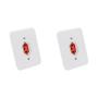 Imagem de Kit C/2 - Conjunto Radial Pollar 1901376 1Tomada 20A Verm...