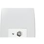 Imagem de Kit C/2 - Conjunto Soprano Ilus 4X2 Branco Com Placa(1Tomada  ..