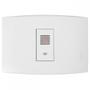 Imagem de Kit C/2 - Conjunto Soprano Ilus 4X2 Branco Com Placa(Ciga...