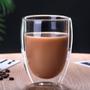 Imagem de Kit C/2 Copos Doppio De Vidro Parede Dupla P/Bebidas 350ml