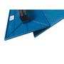 Imagem de Kit C/2 - Desempenadeira Pvc Emave Azul Corrugada 18X30