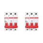Imagem de Kit C/2 - Disjuntor Steck Din Tripolar 25A Sd63 3Ka