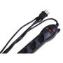 Imagem de Kit C/2 - Filtro Linha Qualitronix 6 Tomada  Bivolt Preto
