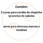 Imagem de Kit c/ 2 luvas para chapinha (prancha) de cabelos