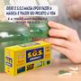 Imagem de kit c/2 Massa Epoxi Cola Adesiva Subaquatica S.o.s Veda Tudo 40g