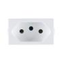Imagem de Kit C/2 - Modulo Peesa Alfa 1441 Tomada 10A