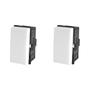 Imagem de Kit C/2 - Modulo Pial Pop Branco 1 Simples 10A Lg010