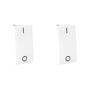 Imagem de Kit C/2 - Modulo Pial Pop Branco 1 Simples Bipolar 10A Lg...