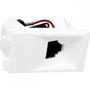 Imagem de Kit C/2 - Modulo Pial Pop Branco 1 Tomada Rj11 Lg090