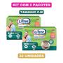 Imagem de Kit c/ 2 pacotes Fralda Calça Super Conforto Geriátrica Lifree P/M com 16 Unidades cada pacote
