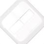 Imagem de Kit C/2 - Pial Placa  Pop 4X4 2 Mod. Lgp42P