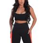 Imagem de Kit c/ 2 SHORTS LEG Legging com BOLSO Cintura Alta Fitness Treino Casual Corrida Academia 1033