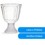 Imagem de Kit C/2 Taça Confeiteiro Com Pedestal Removivel 18,5X14,5Cm