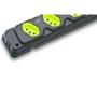 Imagem de Kit C/2 - Tomada Barra Fiolux   Quadrupla 20A 2 Polos+Ter...