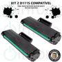 Imagem de Kit C/2 Un Toner Compatível Com M2070w M2020w M2070 M2020 MLT-D111S D111S
