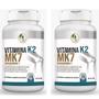 Imagem de Kit C/2 Vitamina K2 Menaquinona 7 Mk7 350mg -  Fits Life 