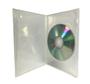 Imagem de Kit C/200 unidades - Estojo / Box DVD Amaray Slim Transparente