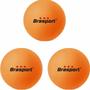 Imagem de Kit C/3 Bolas Tenis de Mesa - Ping Pong 3 Estrelas - Brasport