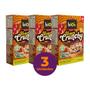 Imagem de Kit c/ 3 Cereal Matinal Orgânico Sem Glúten Cenoura, Beterraba, Cacau e Caramelo biO2 Vegan Crunchy 200g