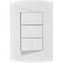 Imagem de Kit C/3 - Conjunto Peesa Alfa 1507B 3 interruptores Paral...