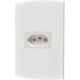 Imagem de Kit C/3 - Conjunto Peesa Alfa 1545 1Tomada 20A Branco