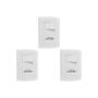 Imagem de Kit C/3 - Conjunto Peesa Alfa 1546A 1 Interruptor Sim.Tomada  ..