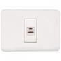 Imagem de Kit C/3 - Conjunto Perlex Aros 4X2 Branco Com Placa(1Toma...