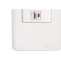 Imagem de Kit C/3 - Conjunto Perlex Aros 4X2 Branco Com Placa(1Toma...