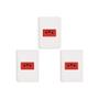 Imagem de Kit C/3 - Conjunto Perlex Aros 4X2 Branco Com Placa(1Toma...